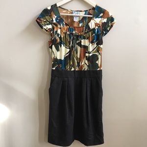 Anthropologie- Tabitha silk&wool blend dress, sz S